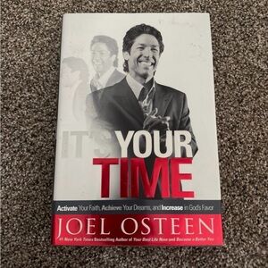 Joel Osteen 2 Book Bundle- Your Best Life Now & It’s Your Time - Hardcovers
